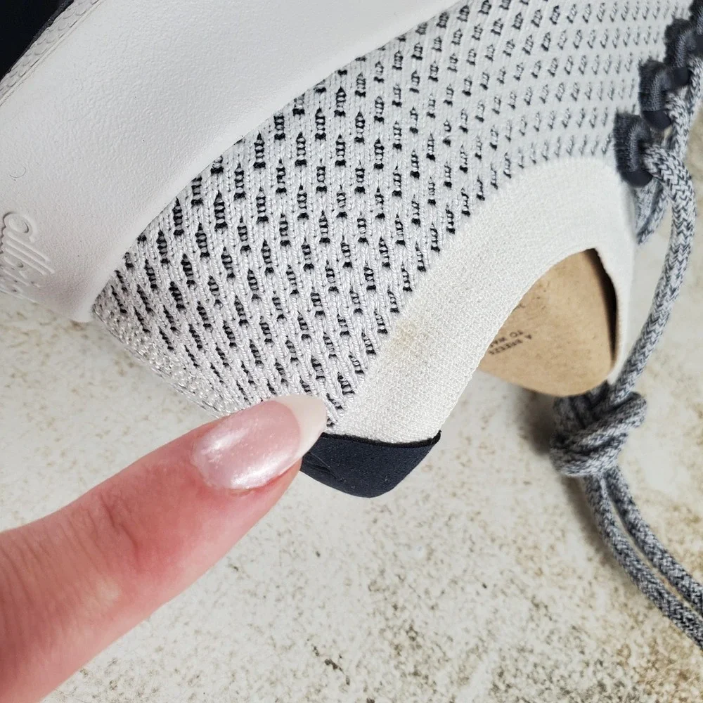 Allbirds Tree Dasher 1 Womens Shoes Sz 6 W Freeze Light Gray Lace Up Sneakers